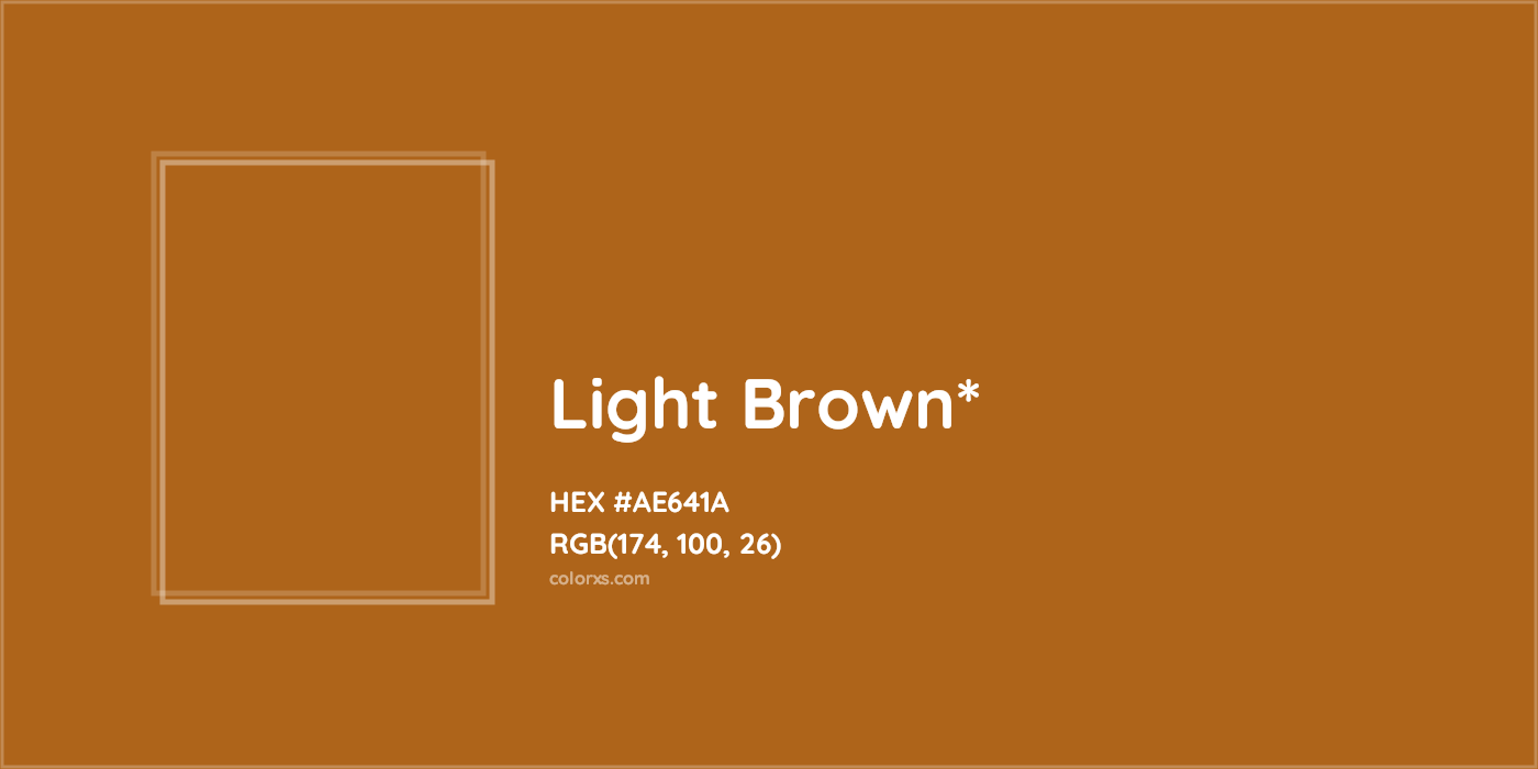 HEX #AE641A Color Name, Color Code, Palettes, Similar Paints, Images