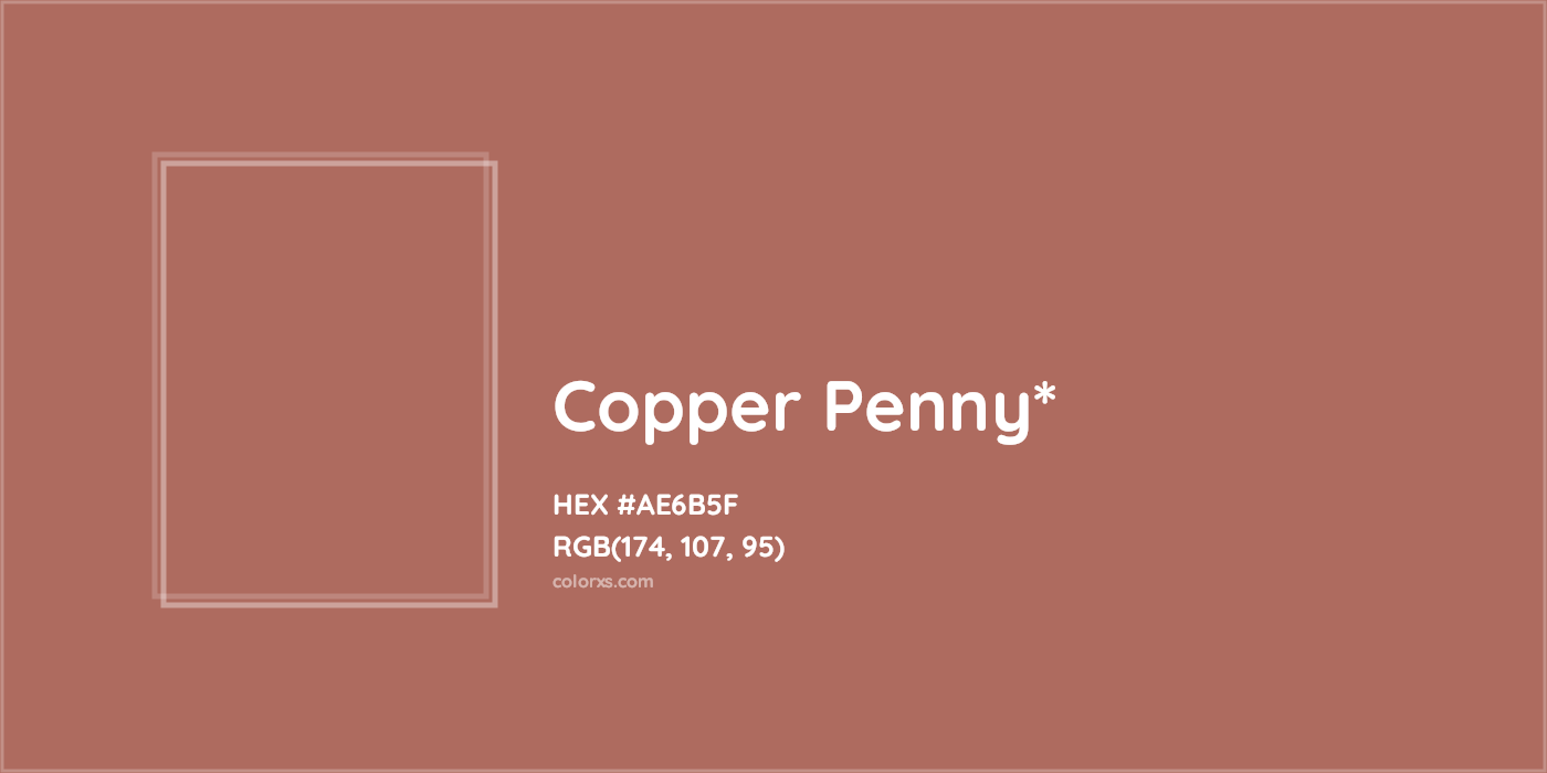 HEX #AE6B5F Color Name, Color Code, Palettes, Similar Paints, Images