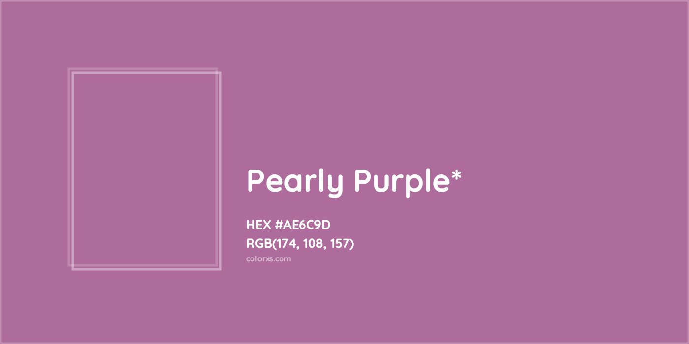 HEX #AE6C9D Color Name, Color Code, Palettes, Similar Paints, Images