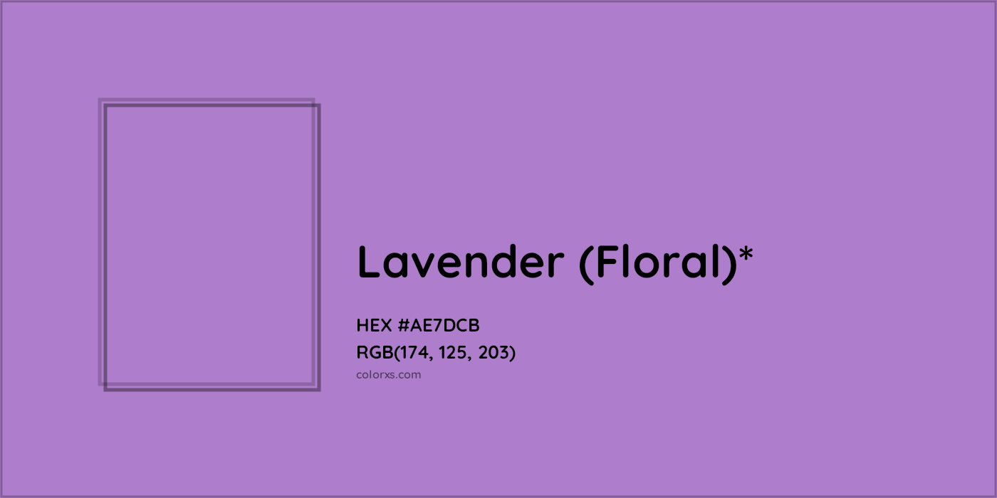 HEX #AE7DCB Color Name, Color Code, Palettes, Similar Paints, Images