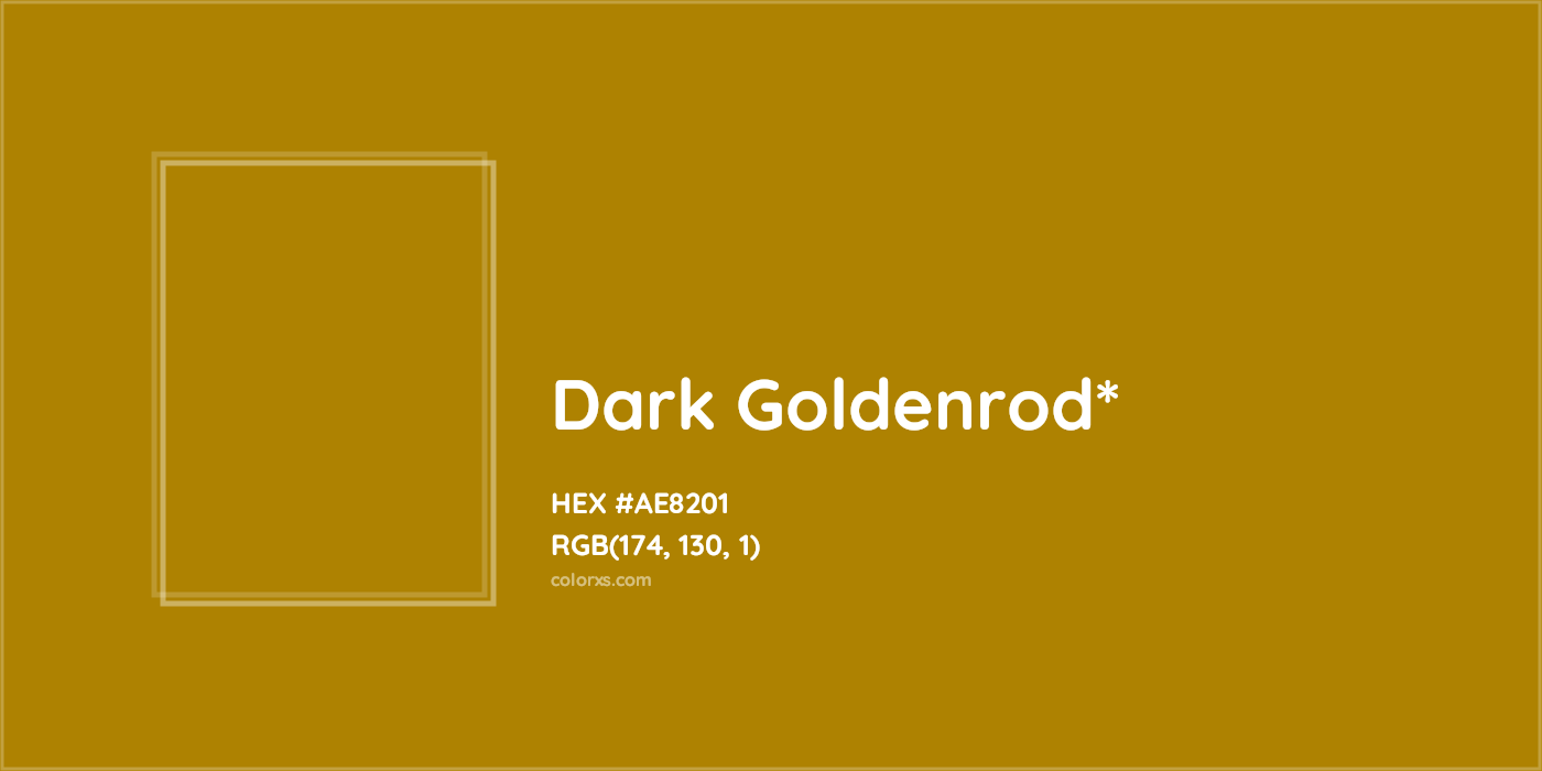 HEX #AE8201 Color Name, Color Code, Palettes, Similar Paints, Images
