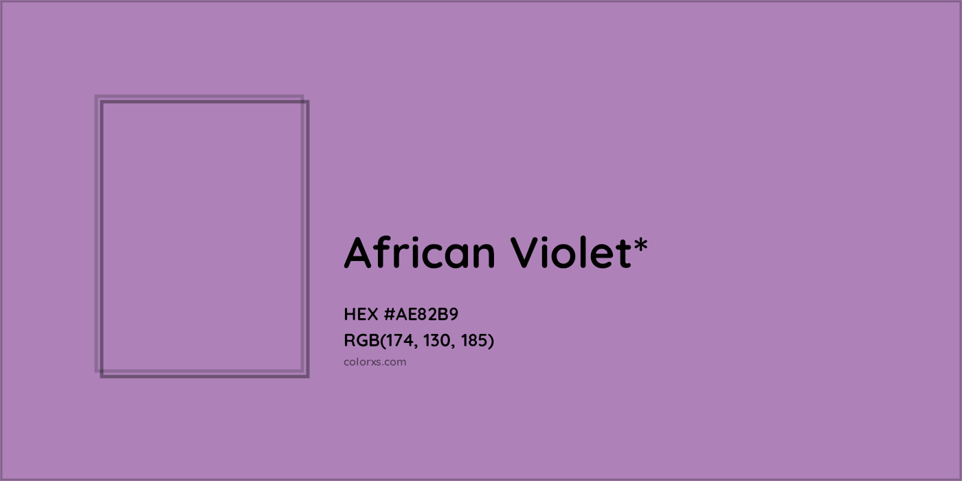 HEX #AE82B9 Color Name, Color Code, Palettes, Similar Paints, Images