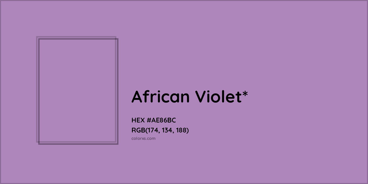 HEX #AE86BC Color Name, Color Code, Palettes, Similar Paints, Images