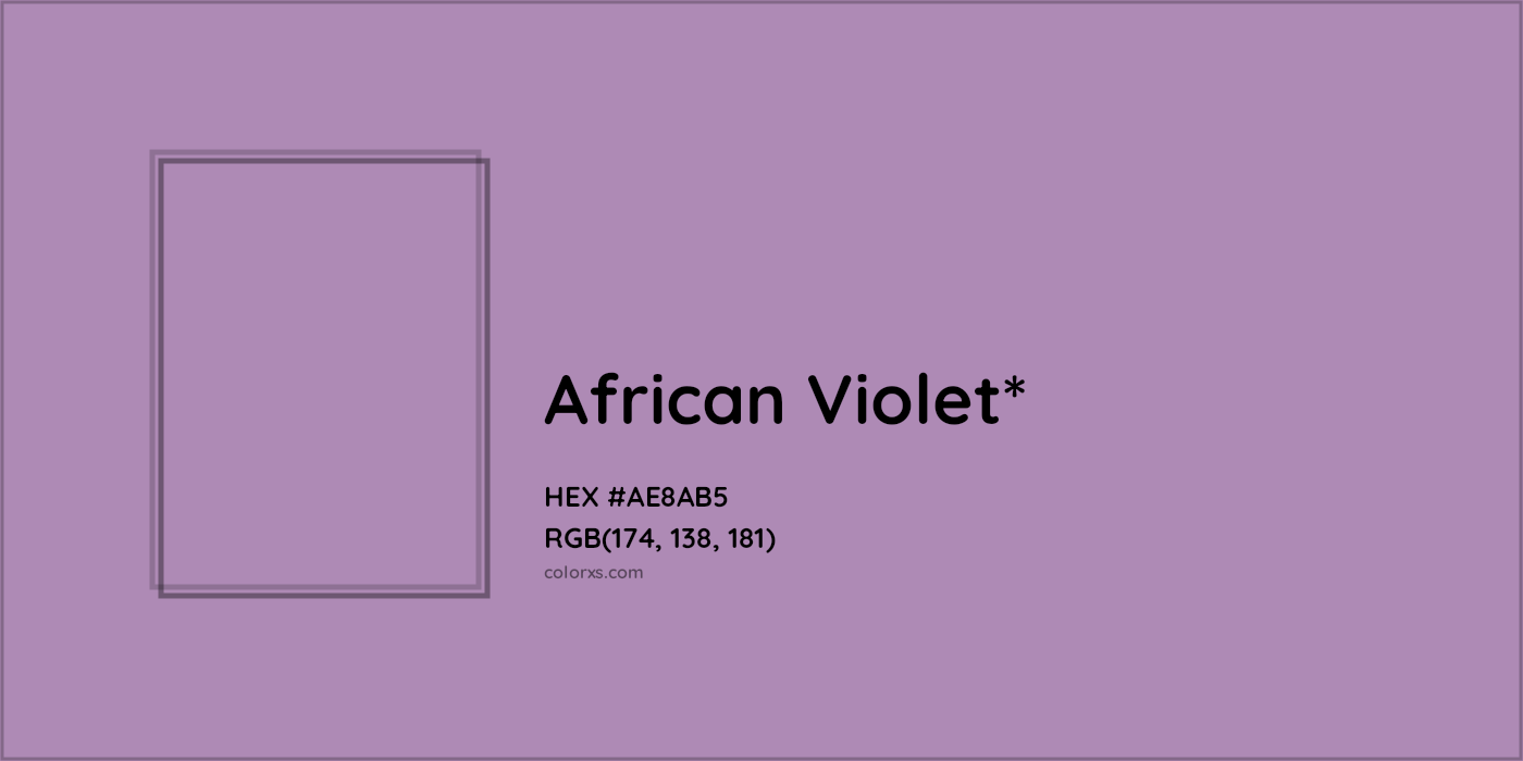 HEX #AE8AB5 Color Name, Color Code, Palettes, Similar Paints, Images