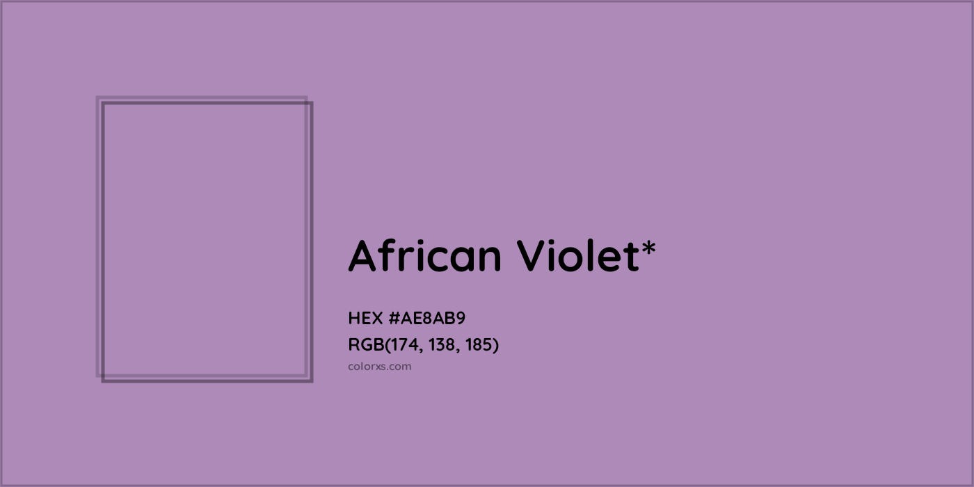 HEX #AE8AB9 Color Name, Color Code, Palettes, Similar Paints, Images