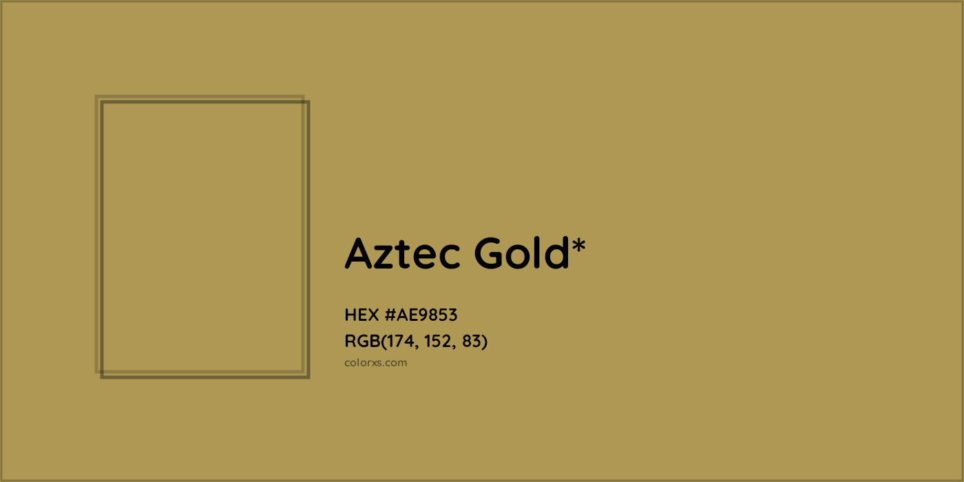 HEX #AE9853 Color Name, Color Code, Palettes, Similar Paints, Images