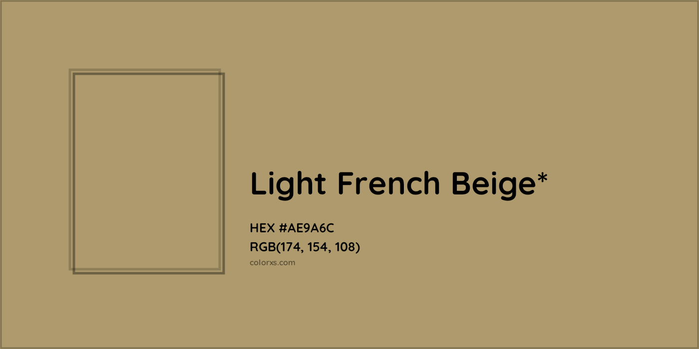 HEX #AE9A6C Color Name, Color Code, Palettes, Similar Paints, Images