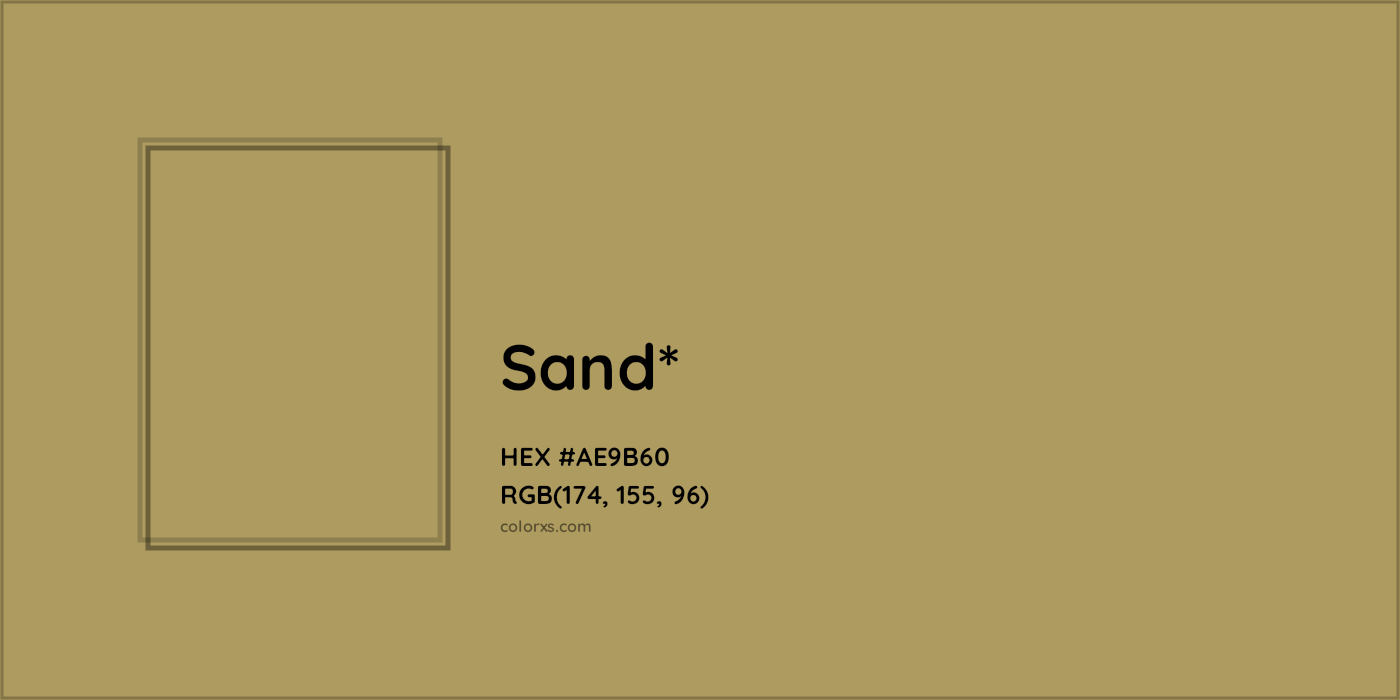 HEX #AE9B60 Color Name, Color Code, Palettes, Similar Paints, Images