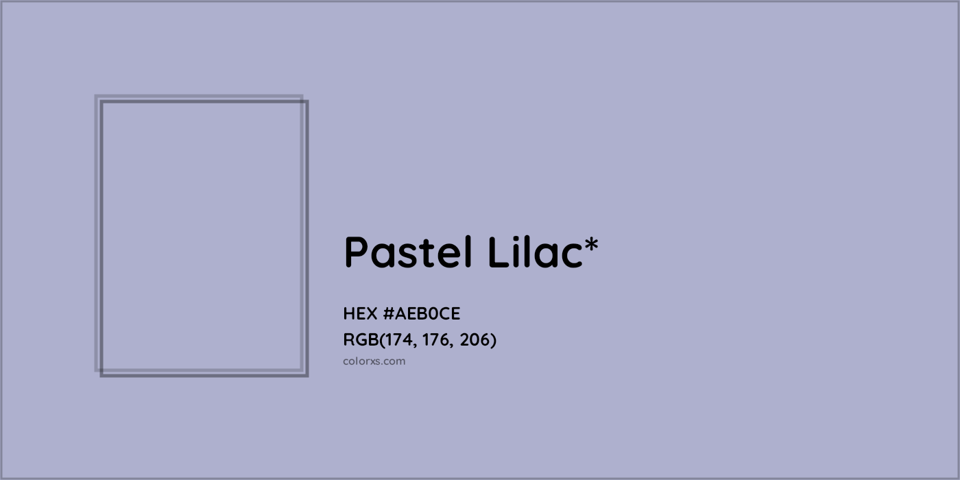 HEX #AEB0CE Color Name, Color Code, Palettes, Similar Paints, Images