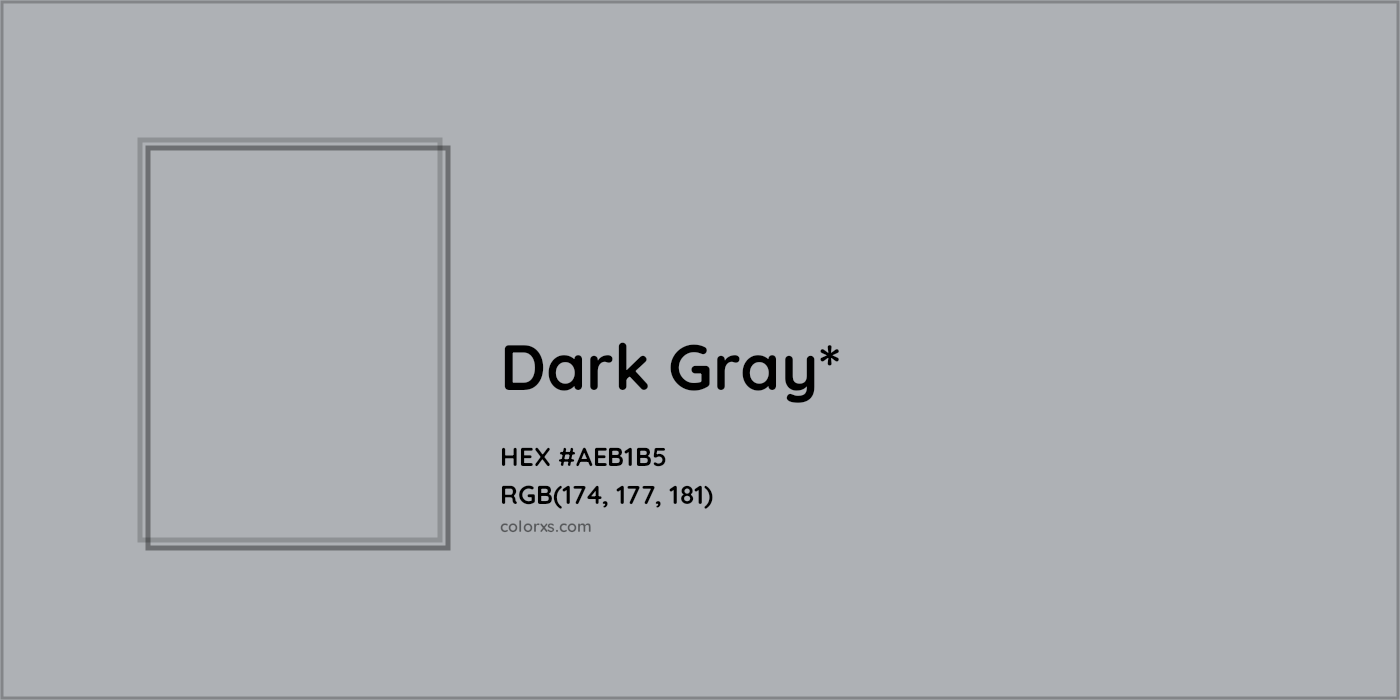 HEX #AEB1B5 Color Name, Color Code, Palettes, Similar Paints, Images