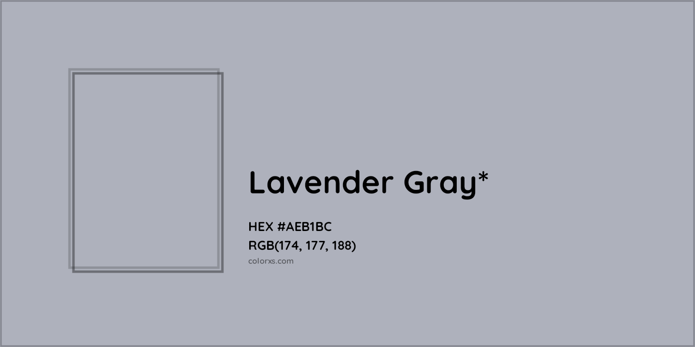 HEX #AEB1BC Color Name, Color Code, Palettes, Similar Paints, Images