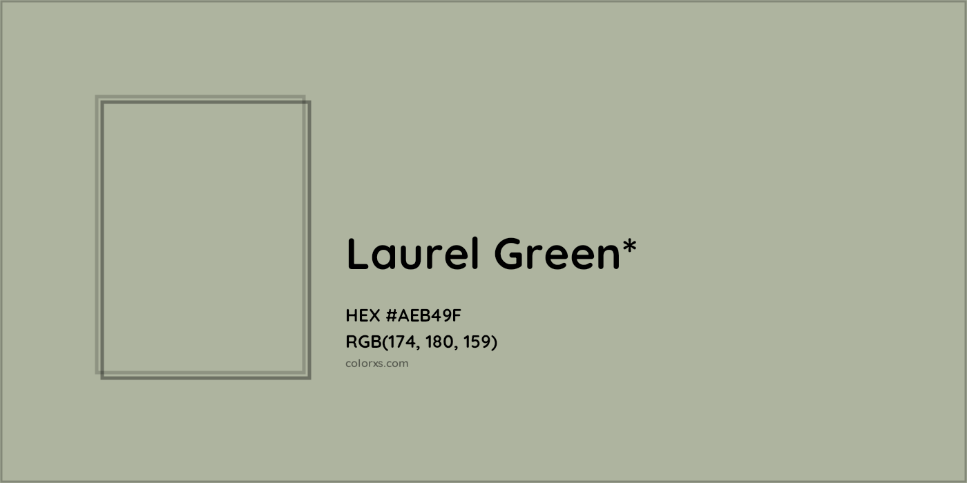 HEX #AEB49F Color Name, Color Code, Palettes, Similar Paints, Images