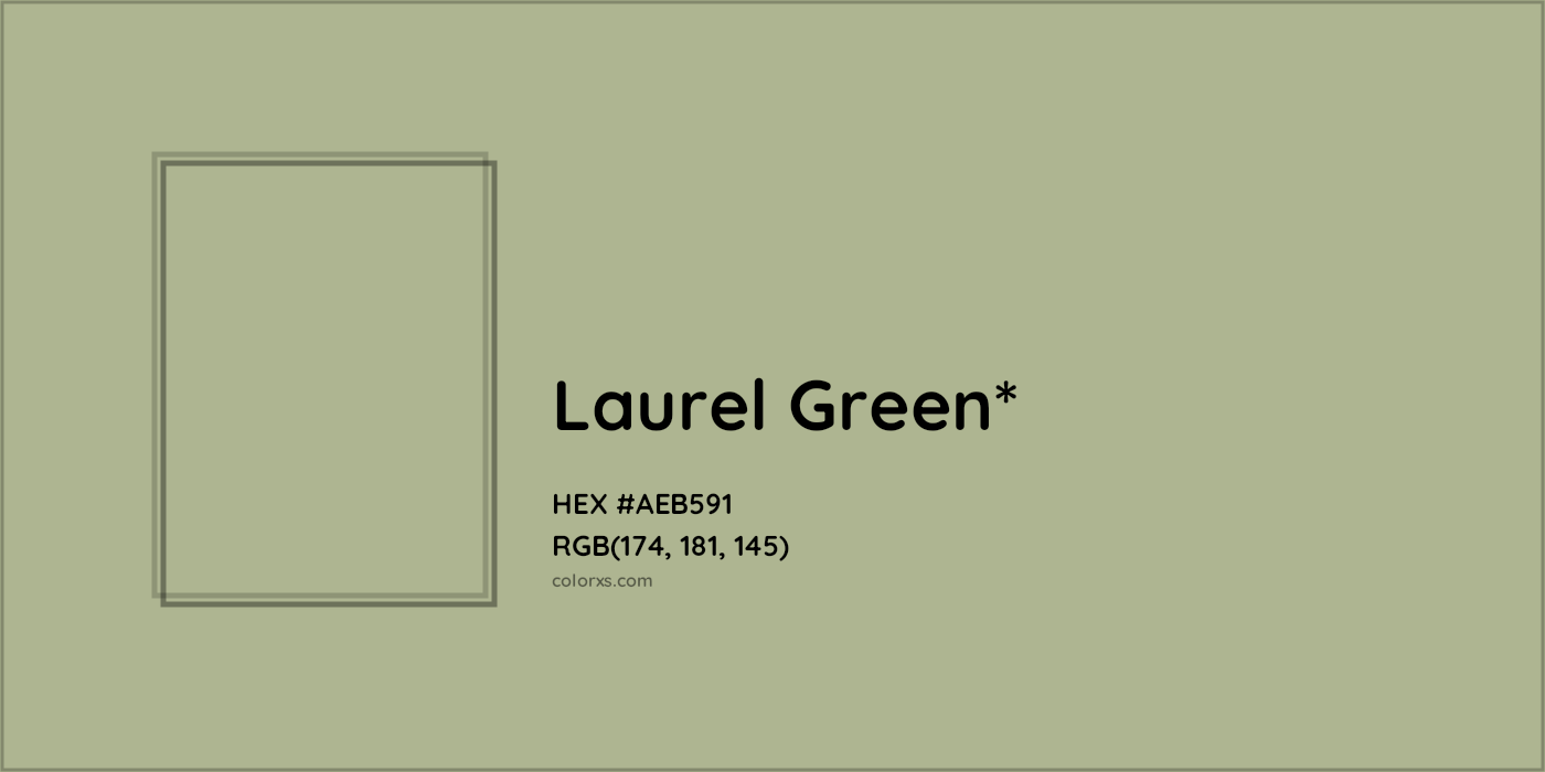 HEX #AEB591 Color Name, Color Code, Palettes, Similar Paints, Images