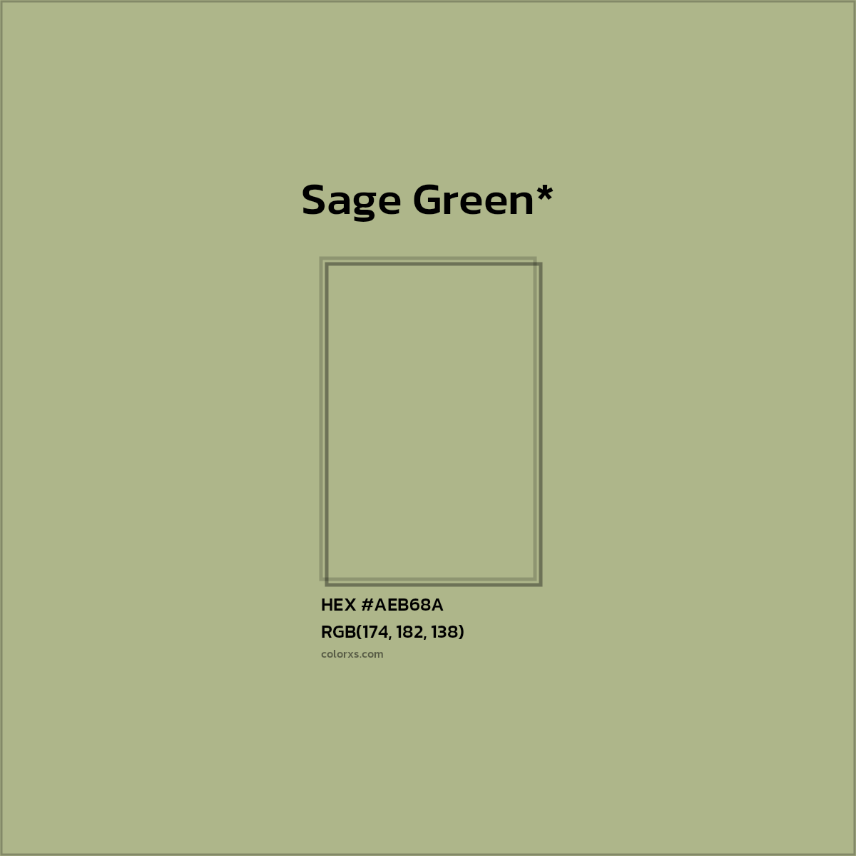 HEX #AEB68A Color Name, Color Code, Palettes, Similar Paints, Images