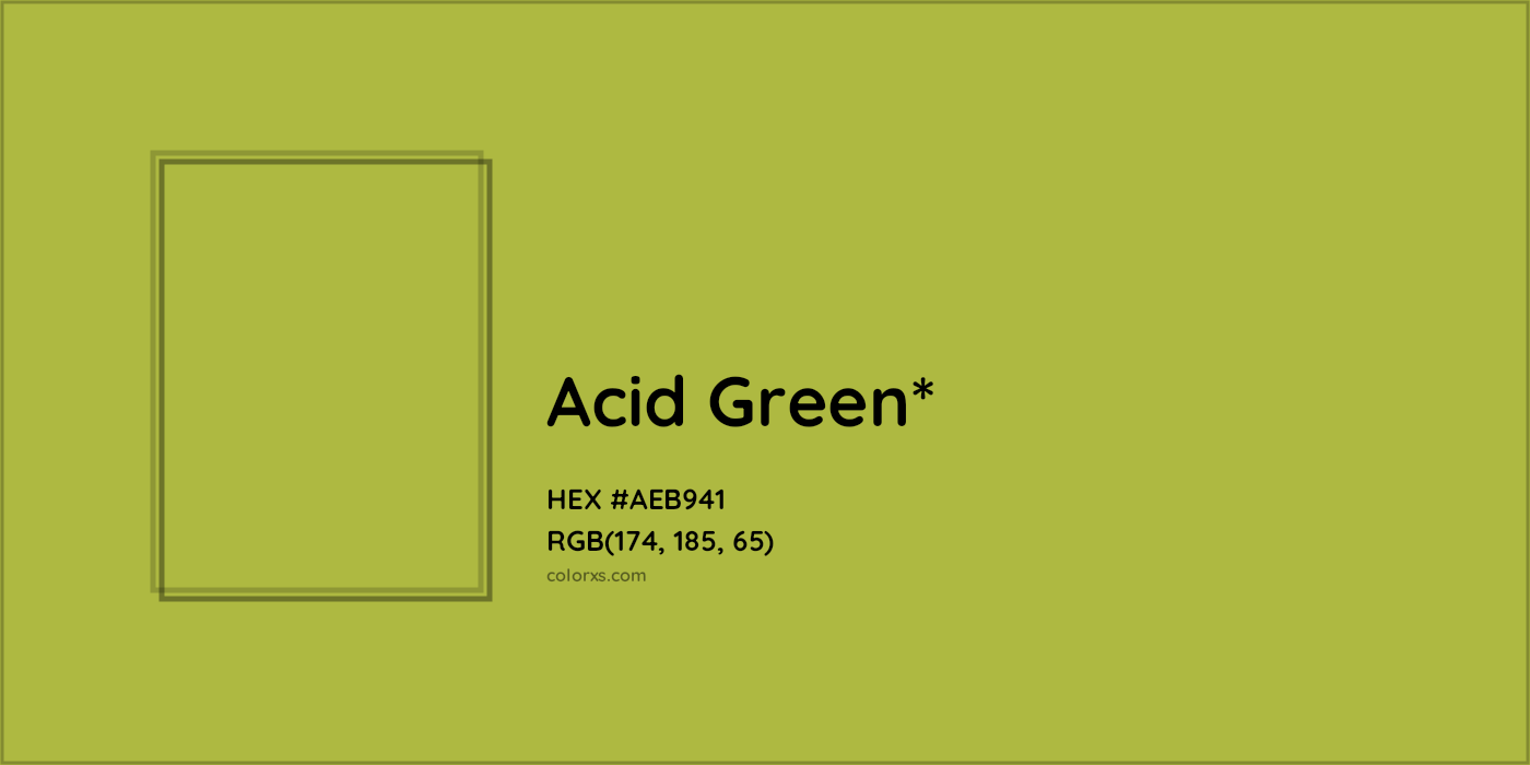 HEX #AEB941 Color Name, Color Code, Palettes, Similar Paints, Images