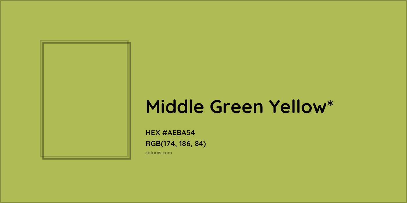 HEX #AEBA54 Color Name, Color Code, Palettes, Similar Paints, Images