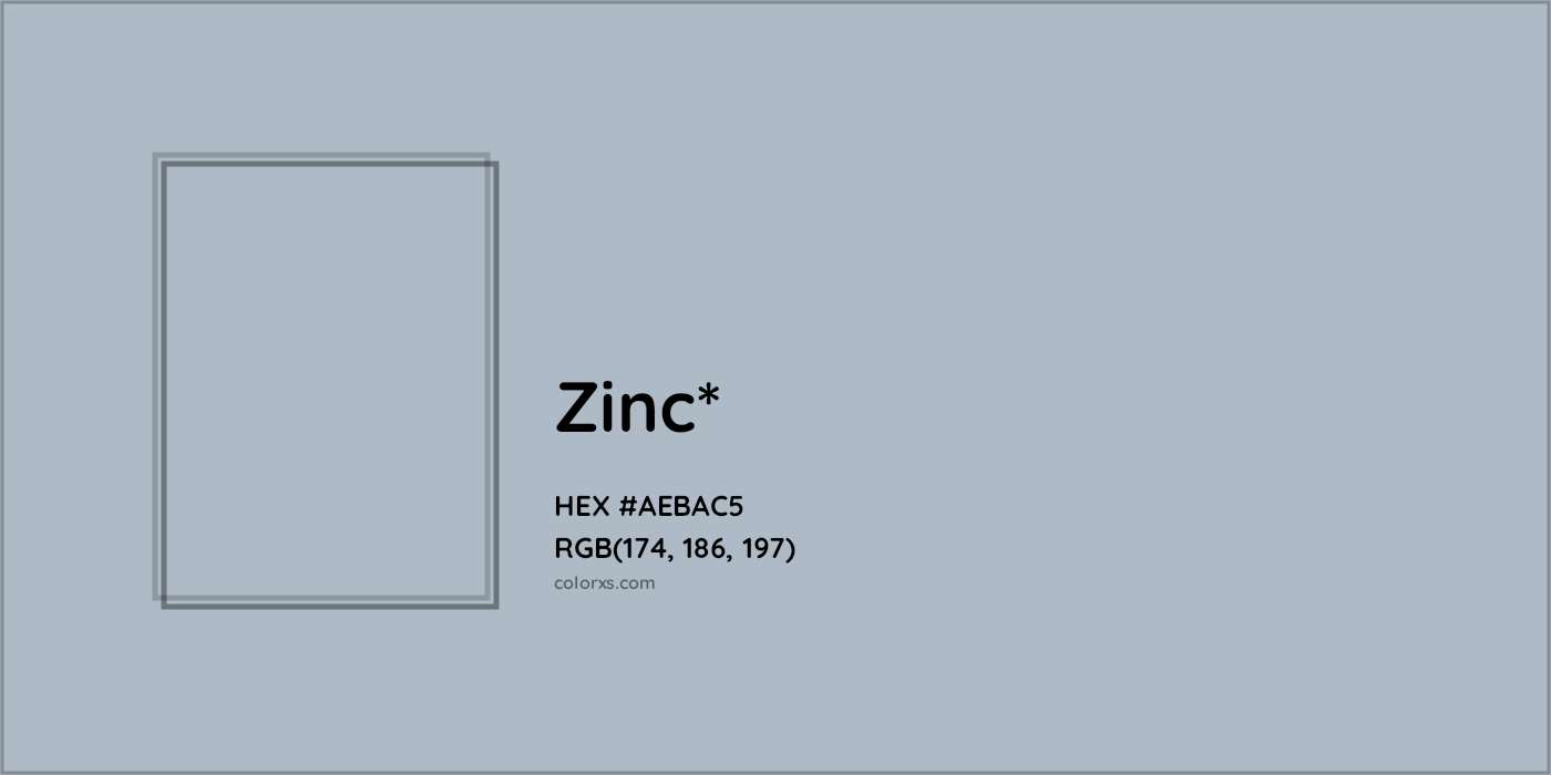 HEX #AEBAC5 Color Name, Color Code, Palettes, Similar Paints, Images