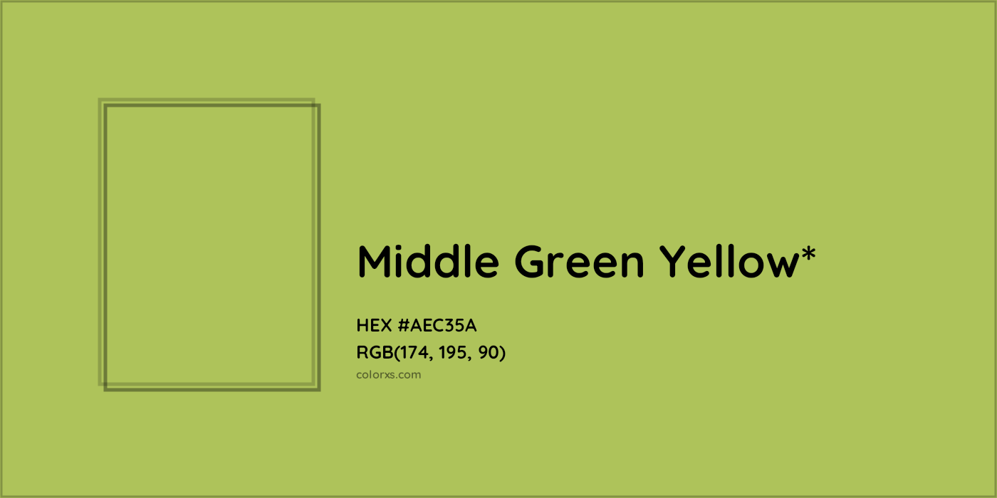 HEX #AEC35A Color Name, Color Code, Palettes, Similar Paints, Images
