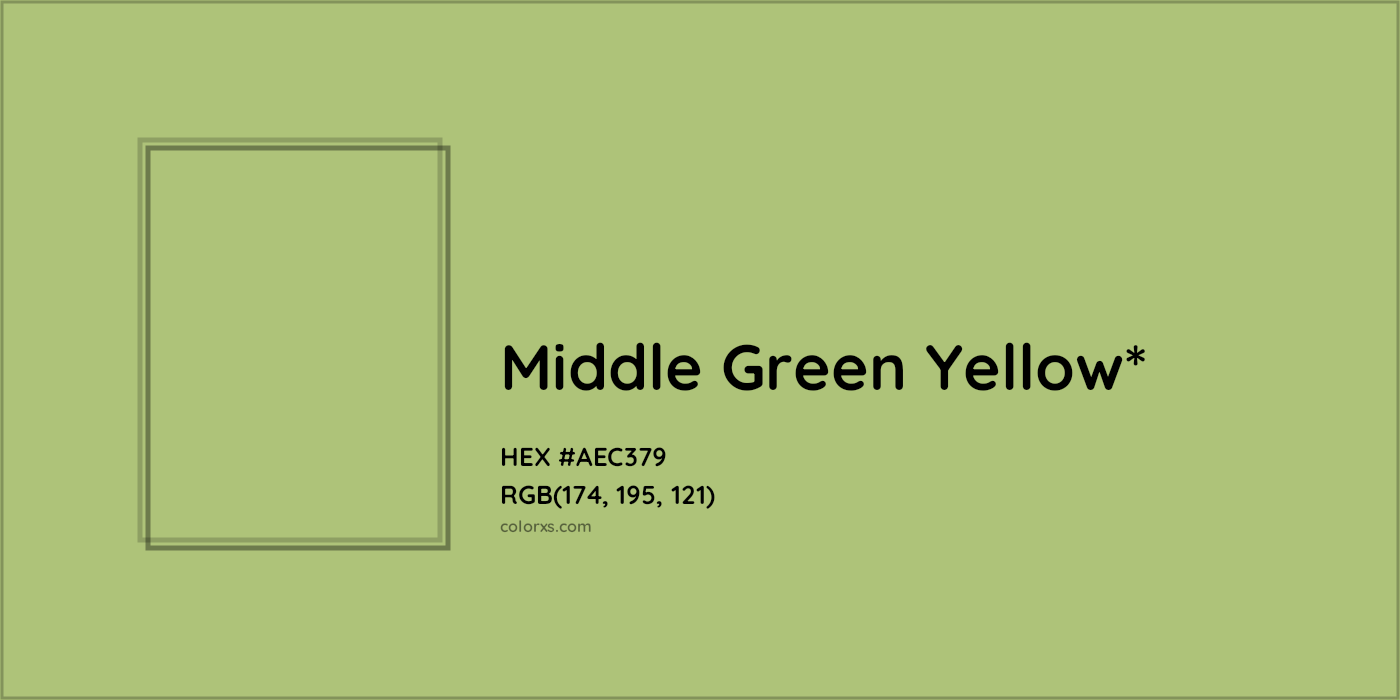 HEX #AEC379 Color Name, Color Code, Palettes, Similar Paints, Images