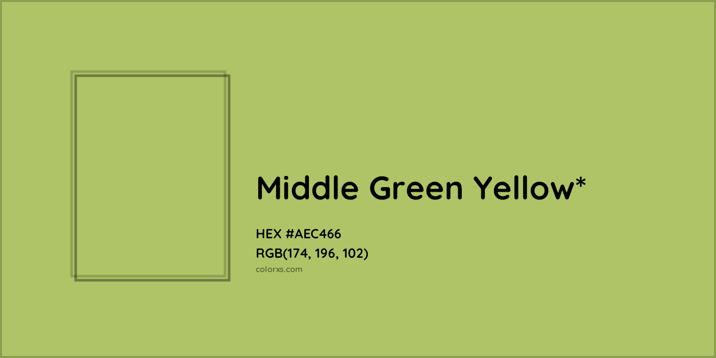 HEX #AEC466 Color Name, Color Code, Palettes, Similar Paints, Images