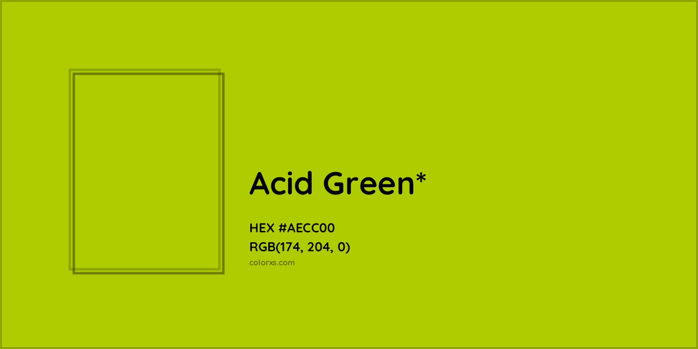 HEX #AECC00 Color Name, Color Code, Palettes, Similar Paints, Images