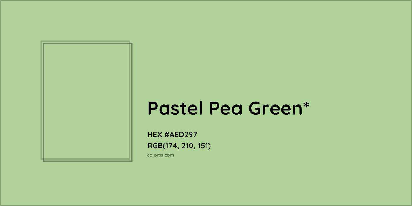 HEX #AED297 Color Name, Color Code, Palettes, Similar Paints, Images
