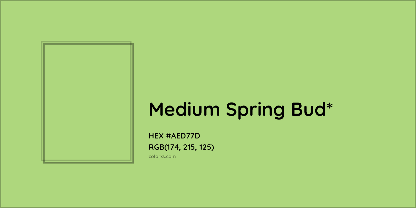 HEX #AED77D Color Name, Color Code, Palettes, Similar Paints, Images