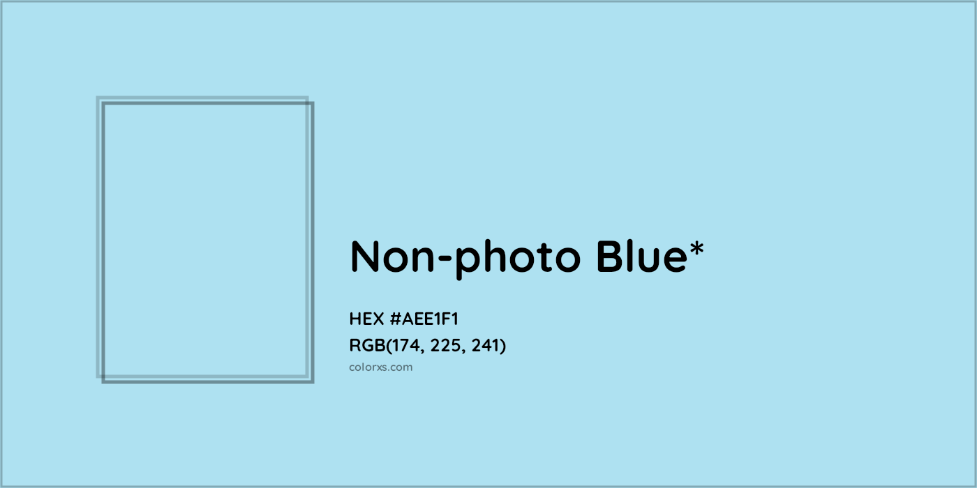 HEX #AEE1F1 Color Name, Color Code, Palettes, Similar Paints, Images