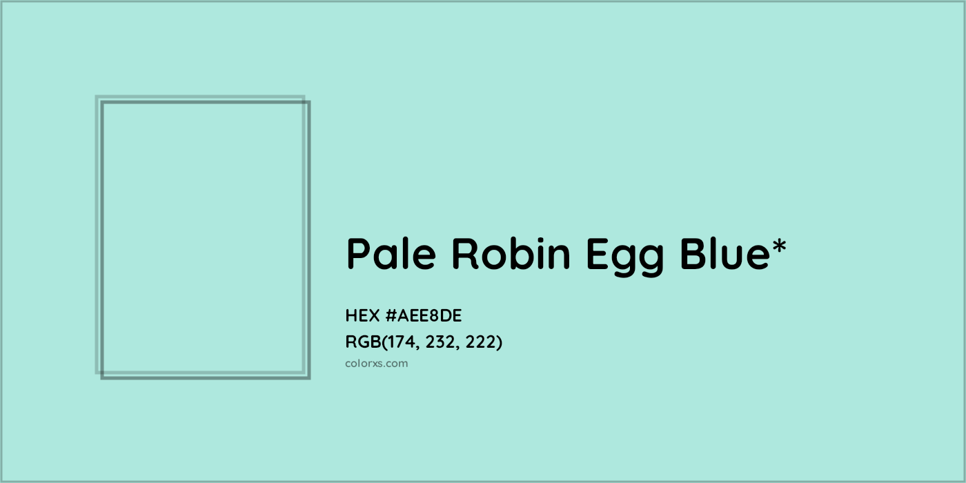 HEX #AEE8DE Color Name, Color Code, Palettes, Similar Paints, Images