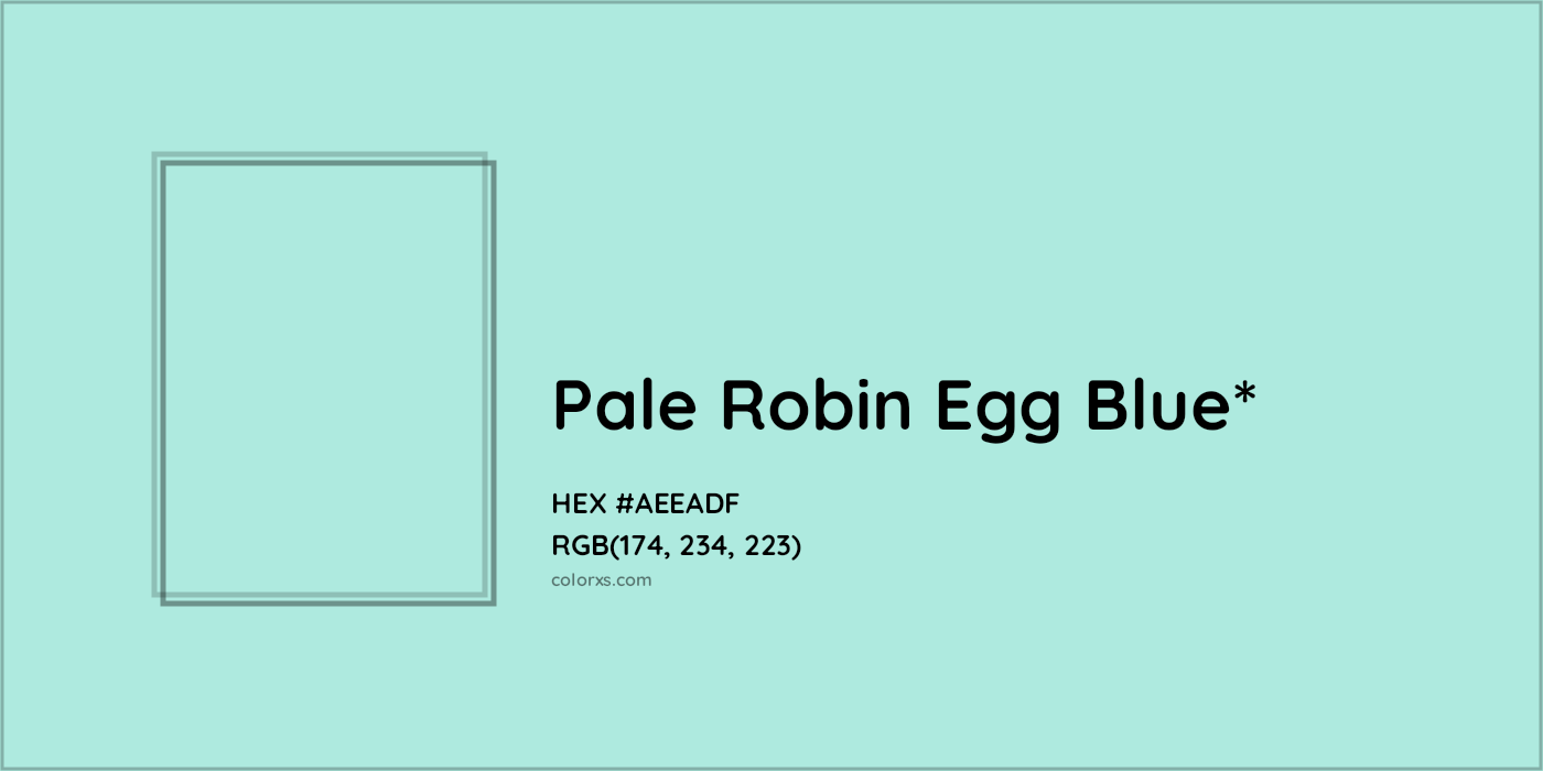 HEX #AEEADF Color Name, Color Code, Palettes, Similar Paints, Images