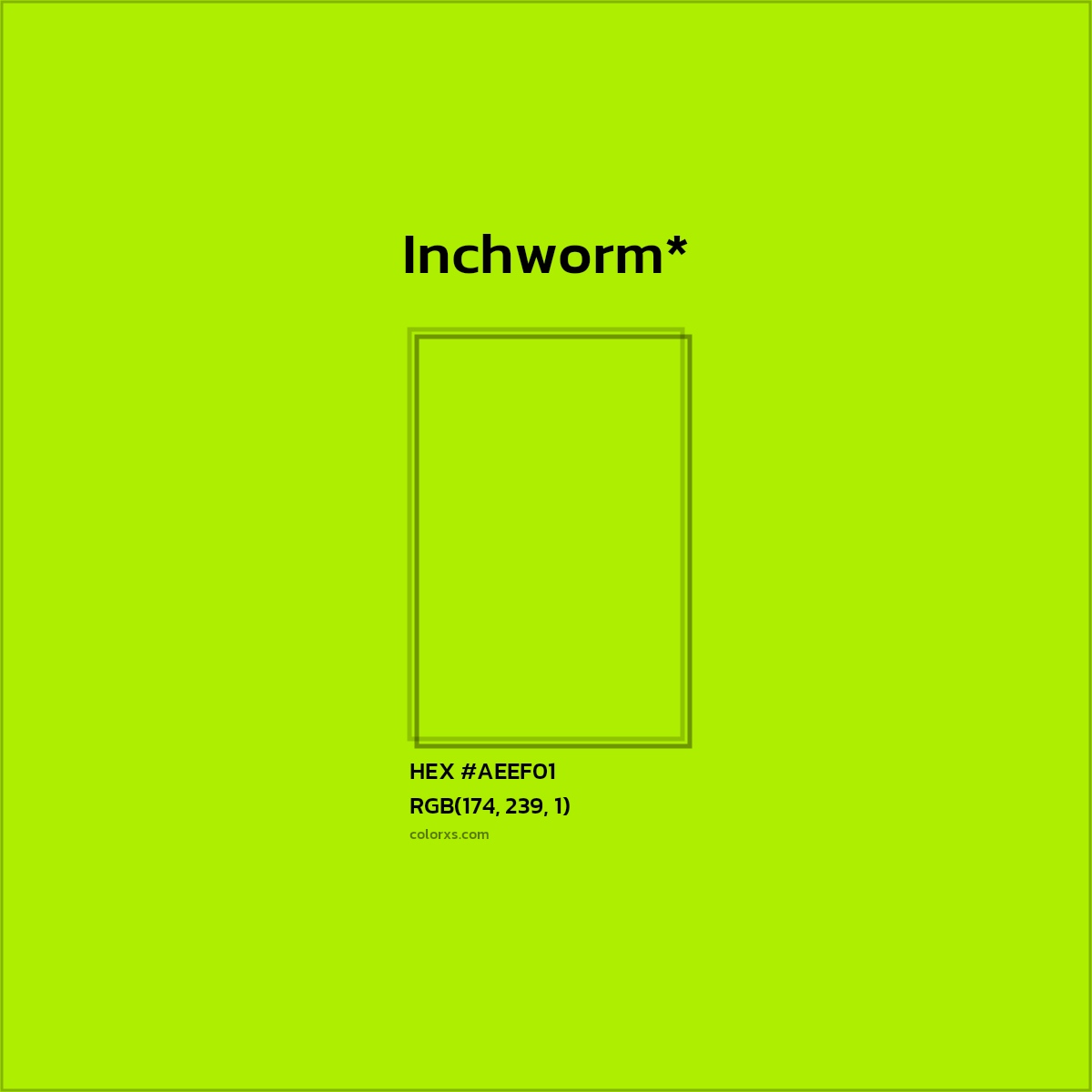 HEX #AEEF01 Color Name, Color Code, Palettes, Similar Paints, Images
