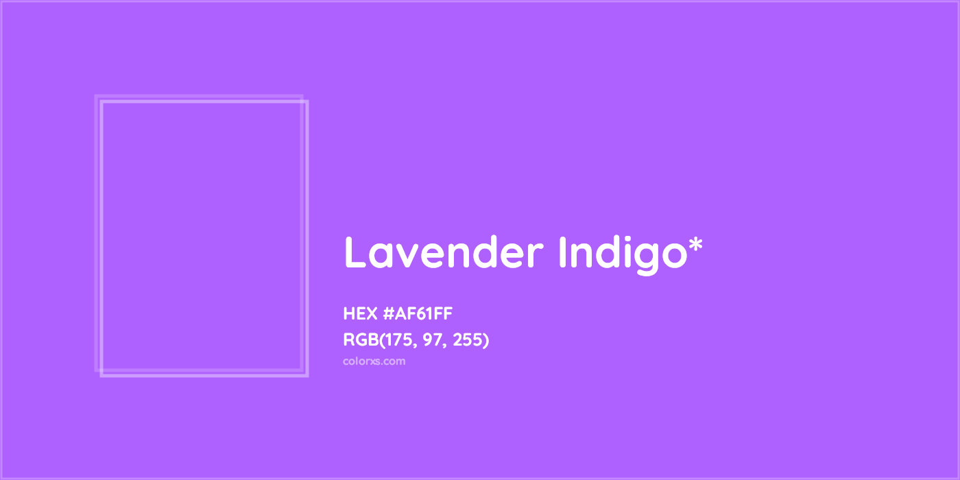 HEX #AF61FF Color Name, Color Code, Palettes, Similar Paints, Images