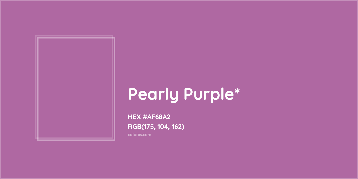 HEX #AF68A2 Color Name, Color Code, Palettes, Similar Paints, Images