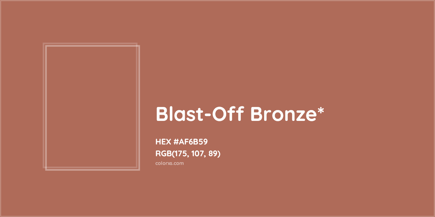 HEX #AF6B59 Color Name, Color Code, Palettes, Similar Paints, Images