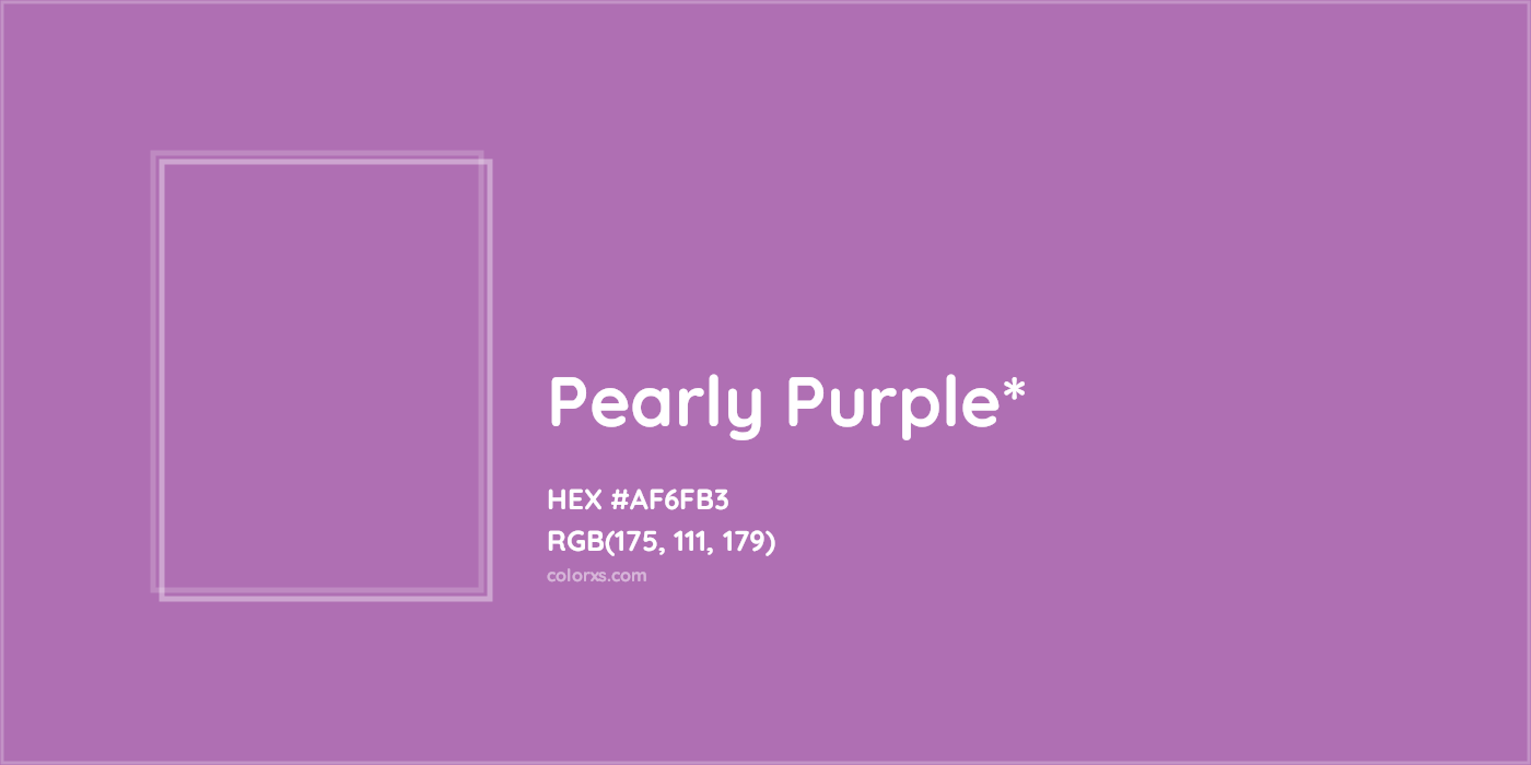 HEX #AF6FB3 Color Name, Color Code, Palettes, Similar Paints, Images