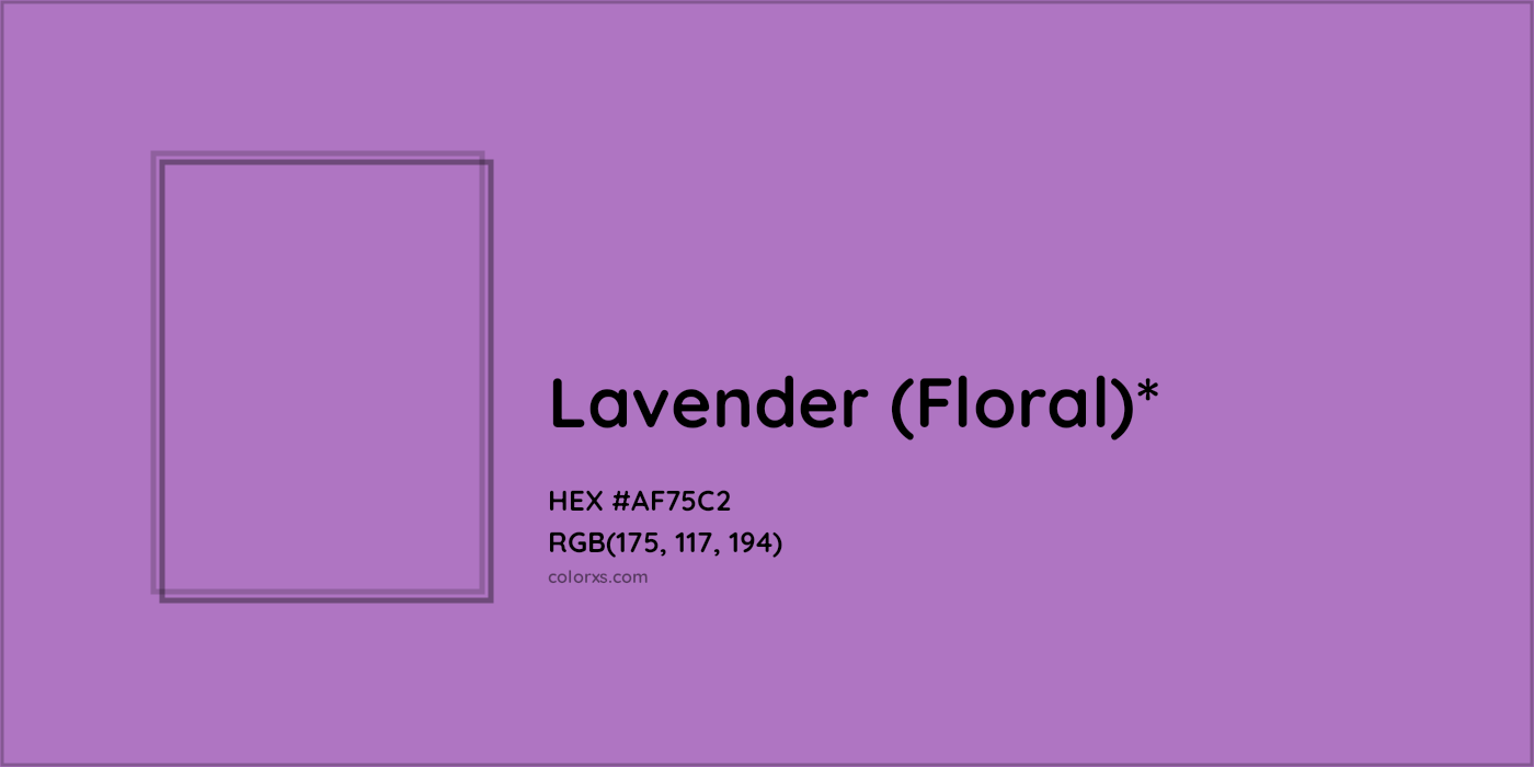 HEX #AF75C2 Color Name, Color Code, Palettes, Similar Paints, Images
