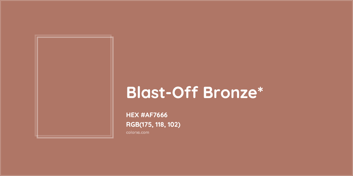 HEX #AF7666 Color Name, Color Code, Palettes, Similar Paints, Images