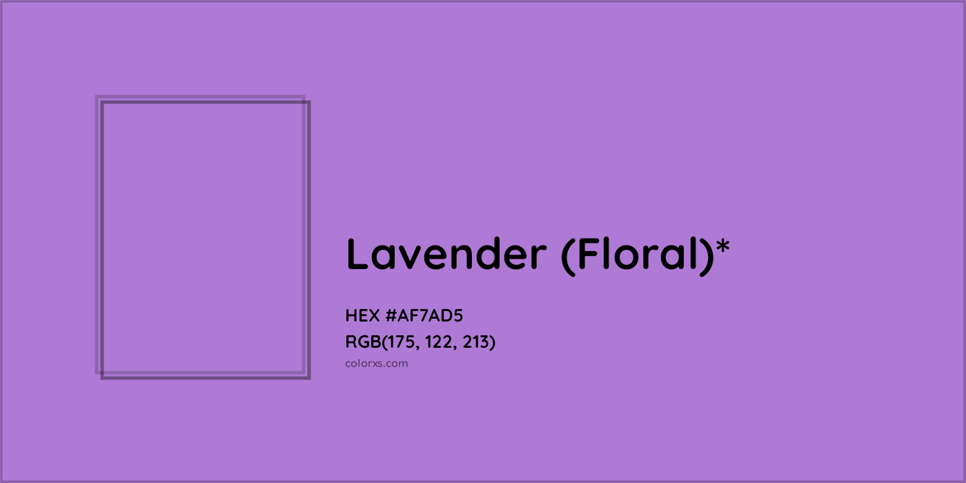HEX #AF7AD5 Color Name, Color Code, Palettes, Similar Paints, Images