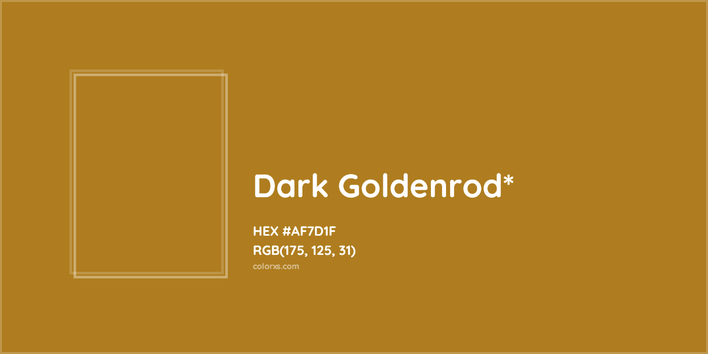 HEX #AF7D1F Color Name, Color Code, Palettes, Similar Paints, Images
