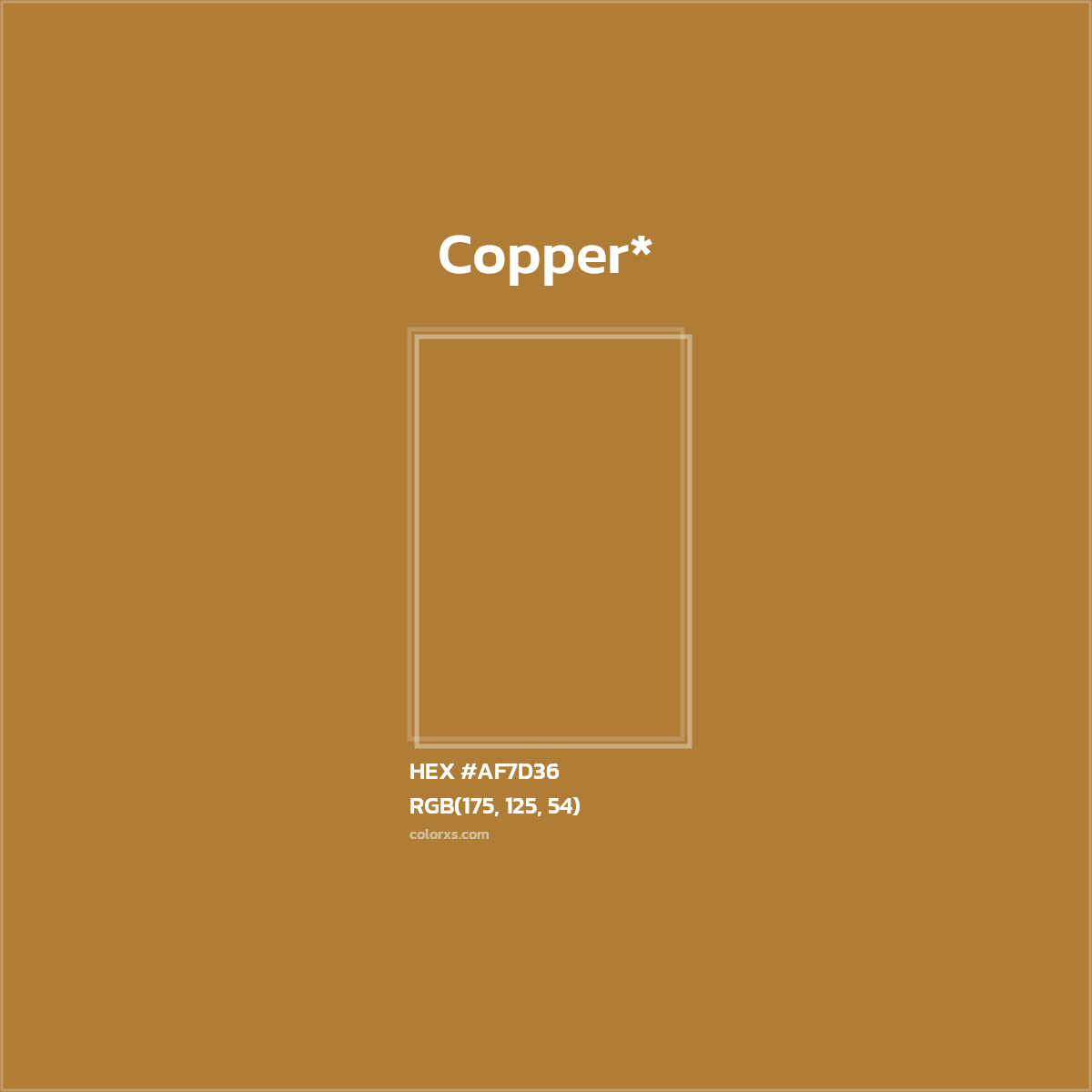 HEX #AF7D36 Color Name, Color Code, Palettes, Similar Paints, Images