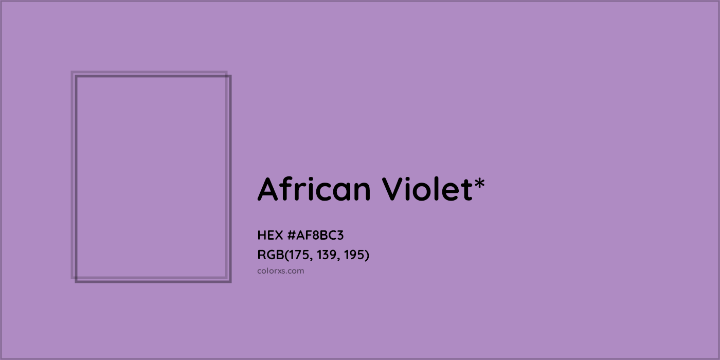 HEX #AF8BC3 Color Name, Color Code, Palettes, Similar Paints, Images