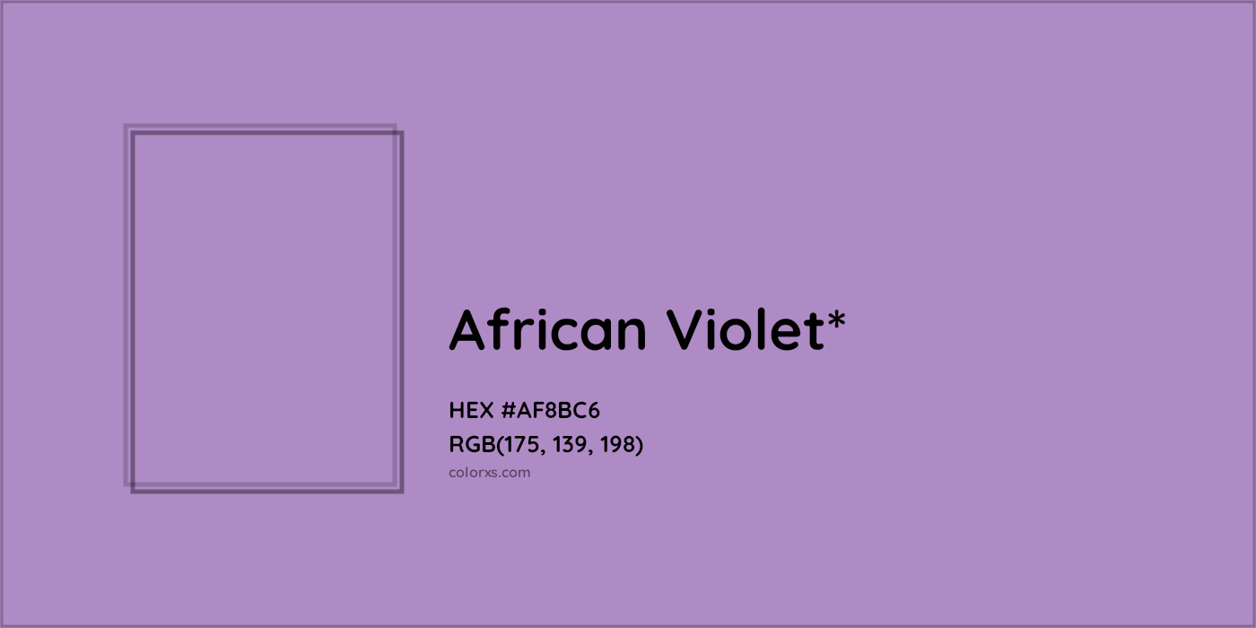 HEX #AF8BC6 Color Name, Color Code, Palettes, Similar Paints, Images