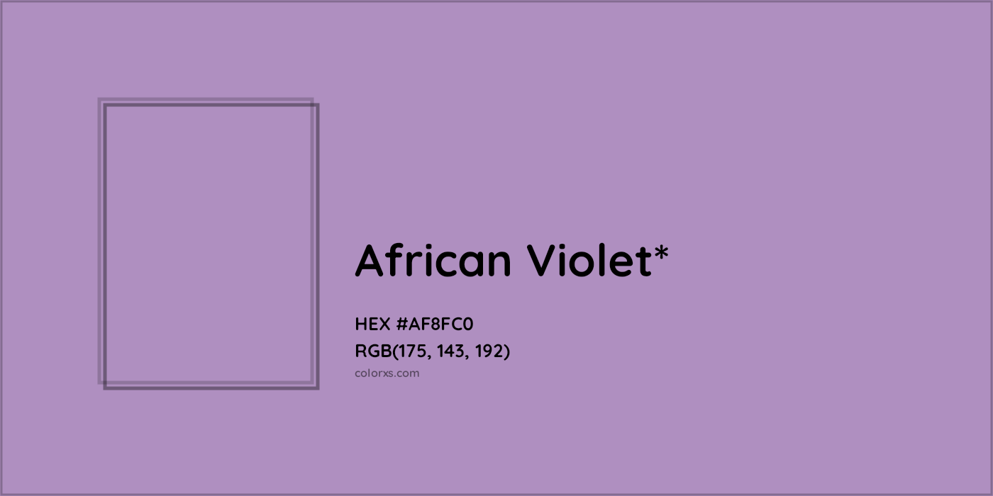 HEX #AF8FC0 Color Name, Color Code, Palettes, Similar Paints, Images