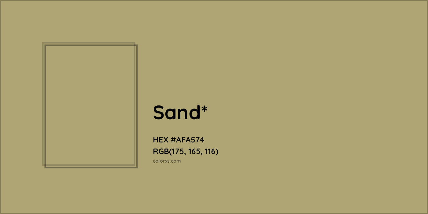 HEX #AFA574 Color Name, Color Code, Palettes, Similar Paints, Images