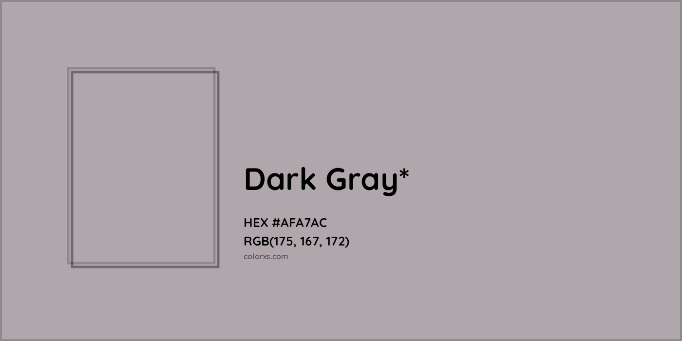 HEX #AFA7AC Color Name, Color Code, Palettes, Similar Paints, Images
