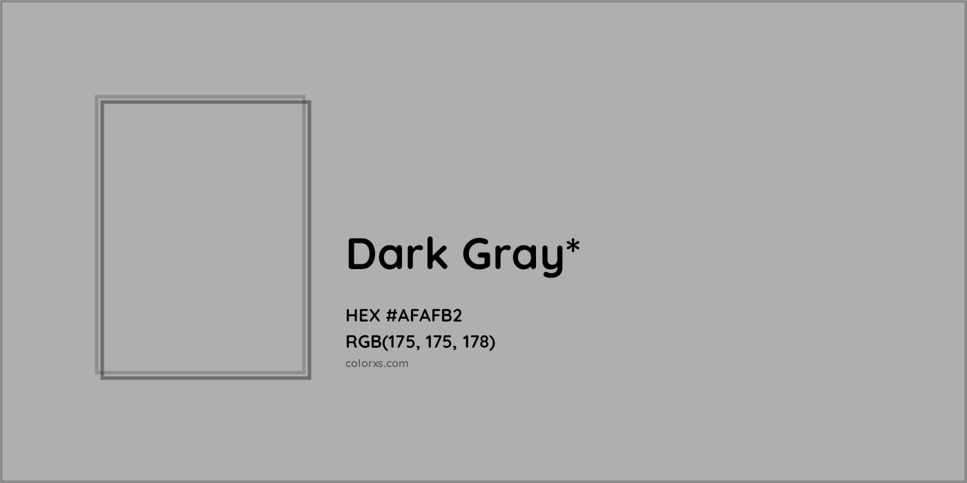 HEX #AFAFB2 Color Name, Color Code, Palettes, Similar Paints, Images