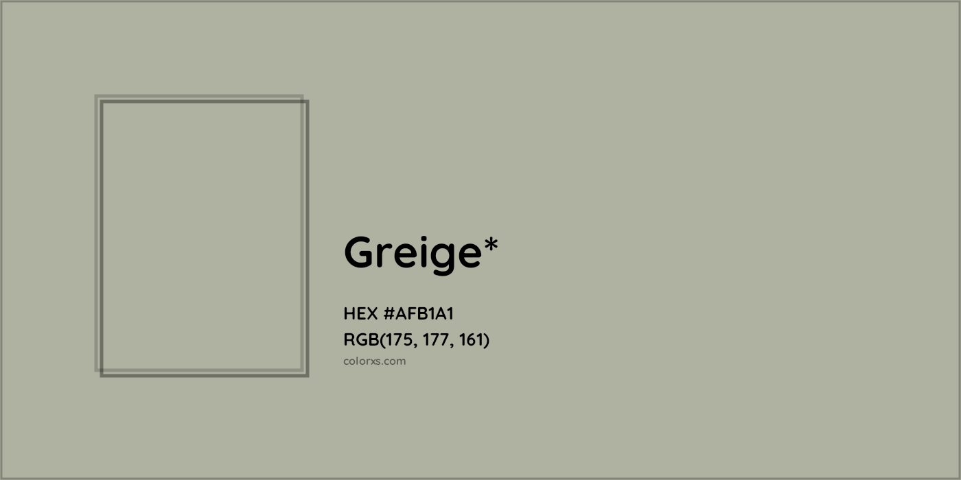 HEX #AFB1A1 Color Name, Color Code, Palettes, Similar Paints, Images