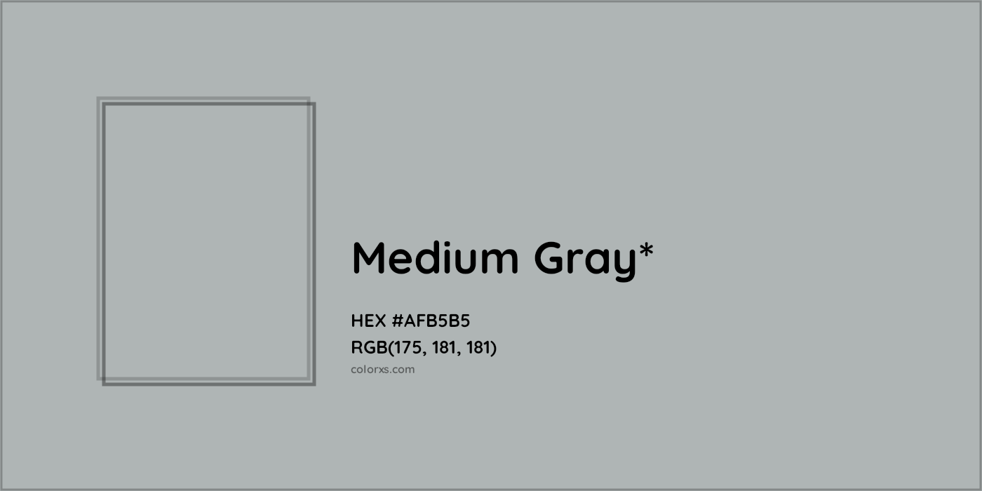 HEX #AFB5B5 Color Name, Color Code, Palettes, Similar Paints, Images