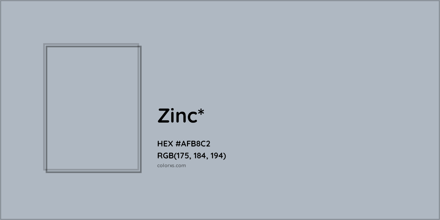 HEX #AFB8C2 Color Name, Color Code, Palettes, Similar Paints, Images
