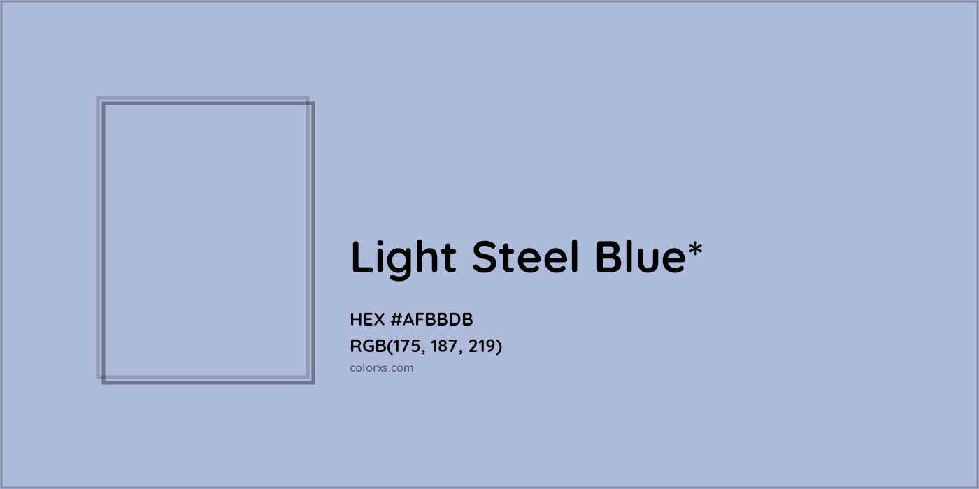 HEX #AFBBDB Color Name, Color Code, Palettes, Similar Paints, Images